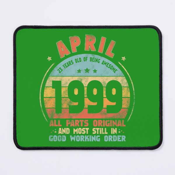 Item preview, April 1999 Awesome 23rd Birthday Vintage 1999 Bday Decor designed and sold by mhtnempf70.