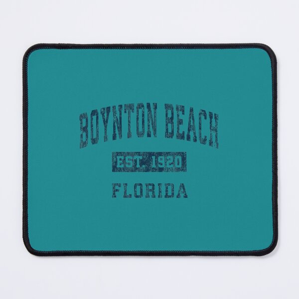 Item preview, nton Beach Florida FL Vintage Sports Design Navy Print designed and sold by kzweuzkasa46.
