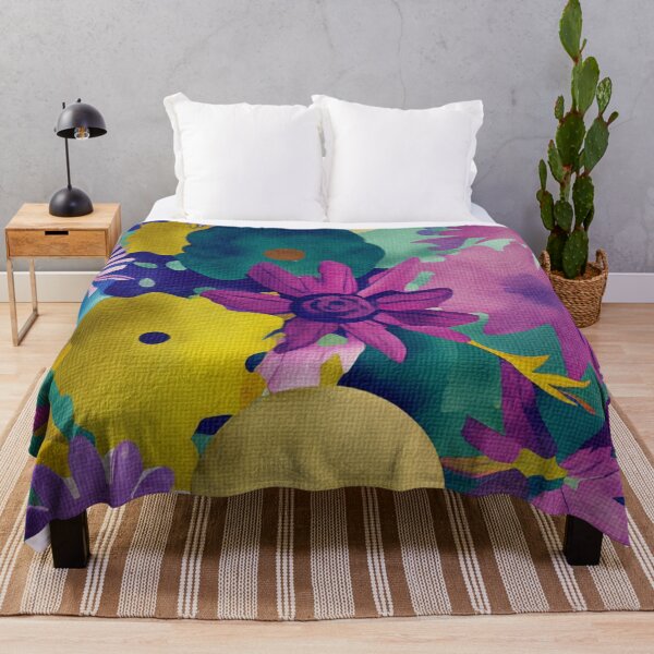 Item preview, Floral Color Splash designed and sold by bodhivista.