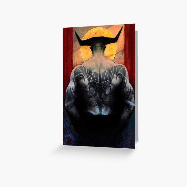 Carte du zodiaque Tarot de taureau de fer Bélier Carte de vœux
