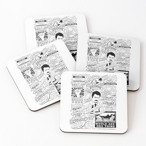 Item preview, Ron Swanson Best Quotes designed and sold by catlashley.