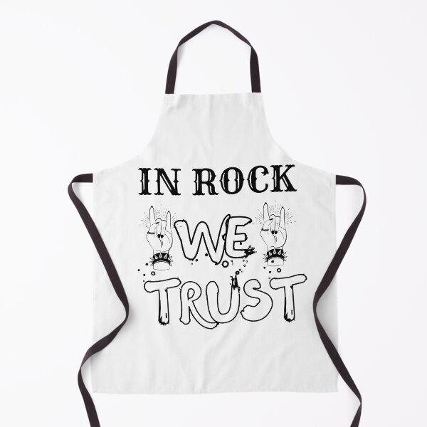 Item preview, In rock we trust, it's our religion! designed and sold by DeluxBee.