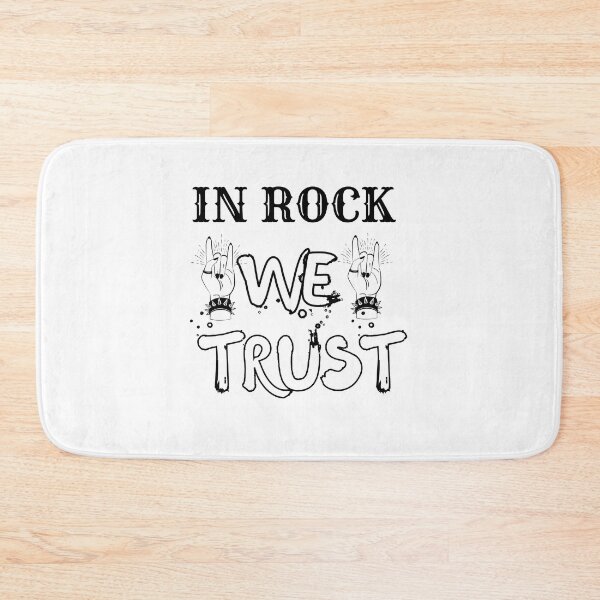 Item preview, In rock we trust, it's our religion! designed and sold by DeluxBee.