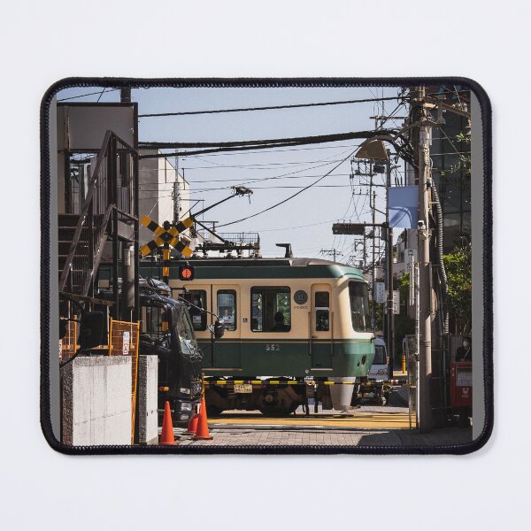 Item preview, Japanese Local Railway Crossing and Train  designed and sold by JonesyDave.
