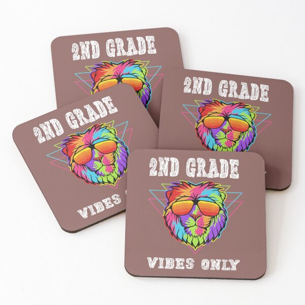 Item preview, First Day Of Back To School 2Nd Grade Vibes Only Cool Lion  	 designed and sold by xejktaun76.