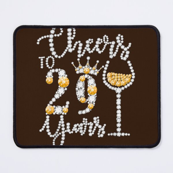 Item preview, Cheers To 29 Years Old Happy 29th Birthday Queen Drink Wine 	 	 designed and sold by ayyhtmtjuj97.