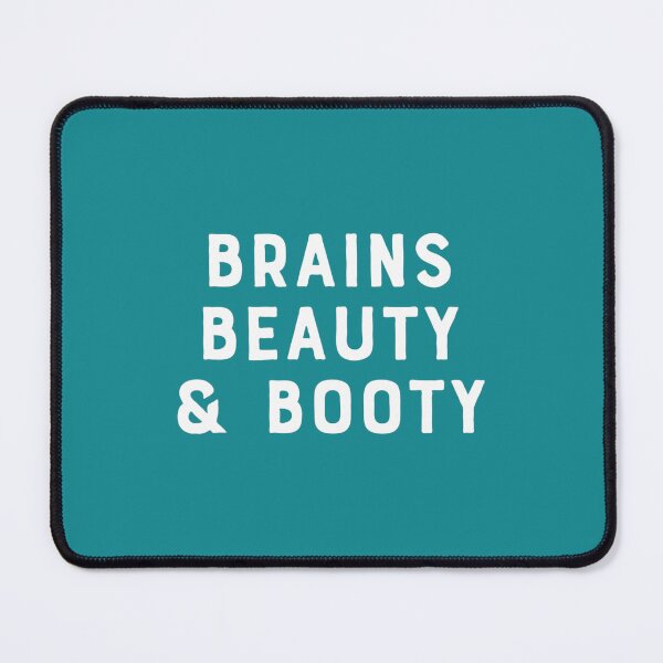 Item preview, Brains Beauty & Booty Aniversario sarcástico divertido designed and sold by kzweuzkasa46.