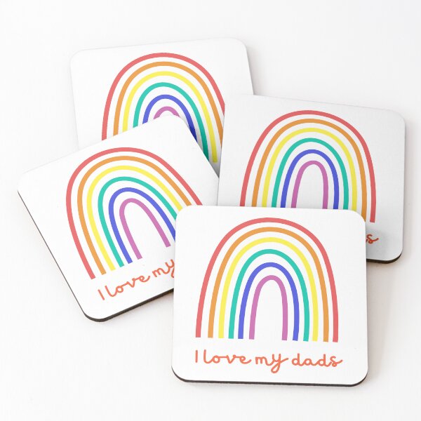 Item preview, I love my Dads Gay Dad Baby One-Piece designed and sold by Lonestarrach.