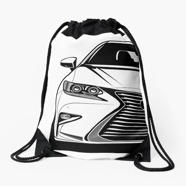 Lexus GSF Drawstring Bag for Sale by Mark Albano