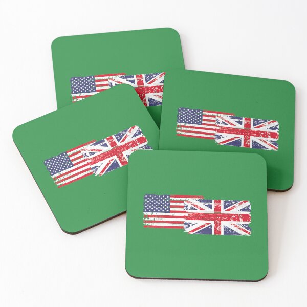 Item preview, British American Flag Great Britain Union Jack USA ERU Lover	 designed and sold by iejneytrzpj27.