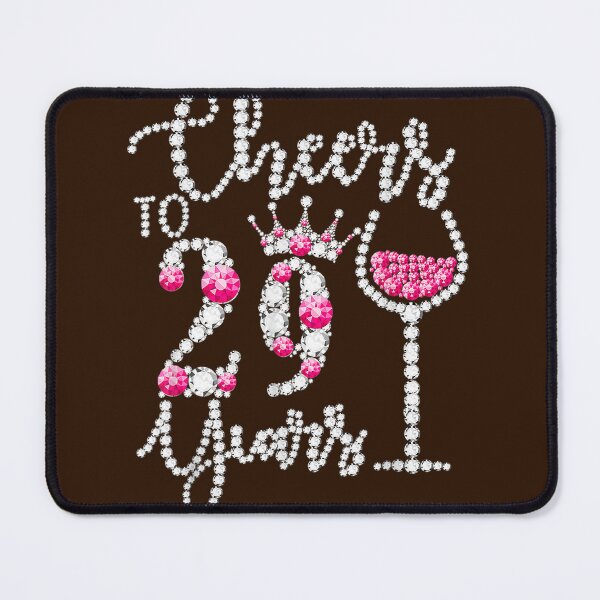 Item preview, Cheers To 29 Years Old Happy 29th Birthday Queen Drink Wine designed and sold by ayyhtmtjuj97.