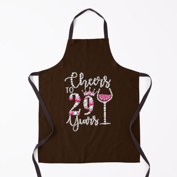 Item preview, Cheers To 29 Years Old Happy 29th Birthday Queen Drink Wine designed and sold by ayyhtmtjuj97.
