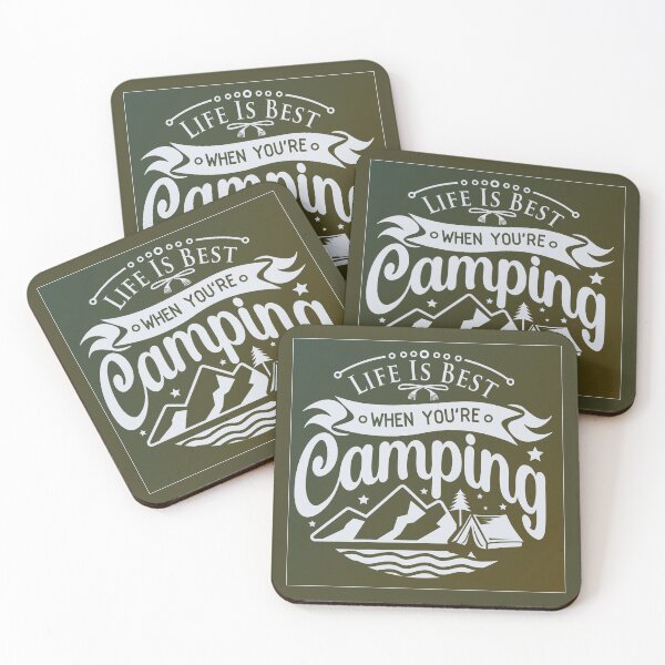 Item preview, Life is best when you're camping designed and sold by Yankee Doodle Gandy.