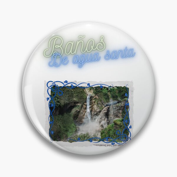 Item preview, City Baños de agua santa designed and sold by ShowsInnovation.