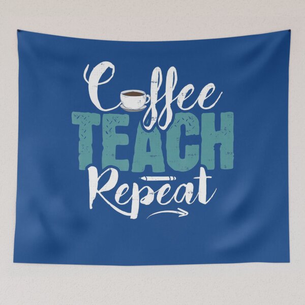Item preview, Coffee Lover Drink Coffee Teach Repeat Teacher 	 	 designed and sold by cvctzwycd91.