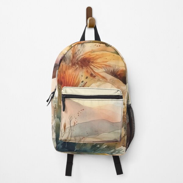 Item preview, A Serene Desert View - Boho Desert Landscape Watercolors designed and sold by GVRDesign.