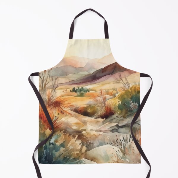 Item preview, A Serene Desert View - Boho Desert Landscape Watercolors designed and sold by GVRDesign.
