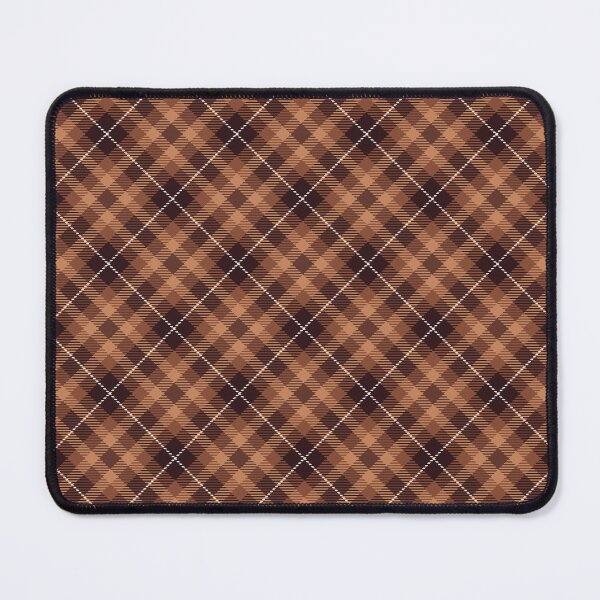 Item preview, Retro inspired plaid pattern - brown 05 designed and sold by figbyCandF.