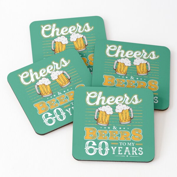 Item preview, Funny Cheers And Beers To My 60 Years 60th Birthday 	 	 designed and sold by mkhmpvwzwjd71.