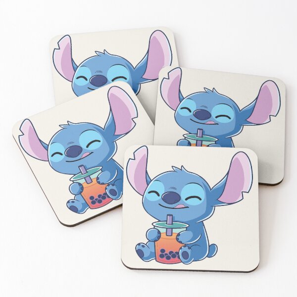 Item preview, Cute Stitch Drinking Bubble Tea designed and sold by paigemcgowan.