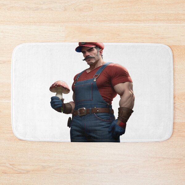 Item preview, Muscular Man with Mustache A1 designed and sold by WalaceCamargo.