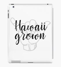 Hawaii gewachsen iPad-Hülle & Klebefolie