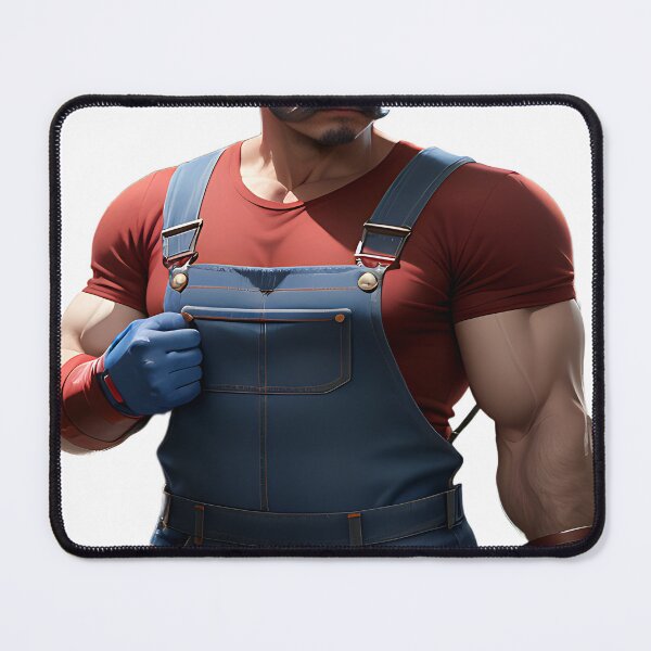 Item preview, Muscular Man with Mustache A2 designed and sold by WalaceCamargo.
