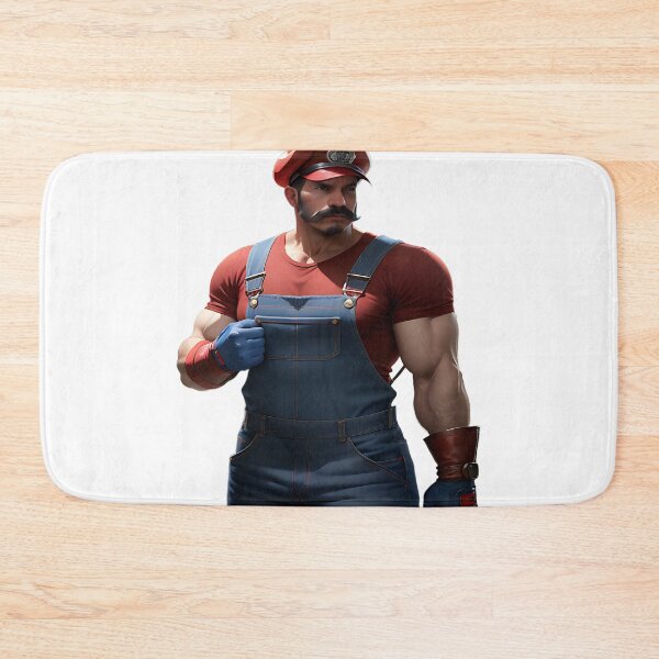 Item preview, Muscular Man with Mustache A2 designed and sold by WalaceCamargo.