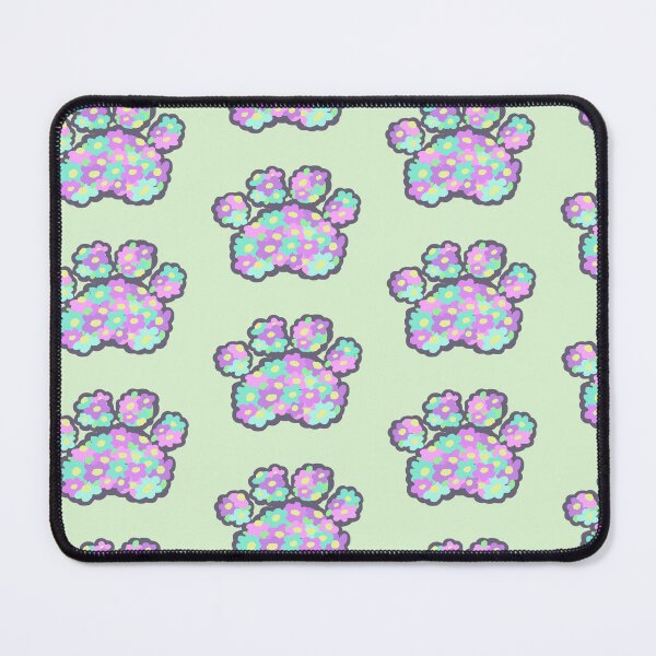 Item preview, Cute pastel flower paw designed and sold by Witchiebs.