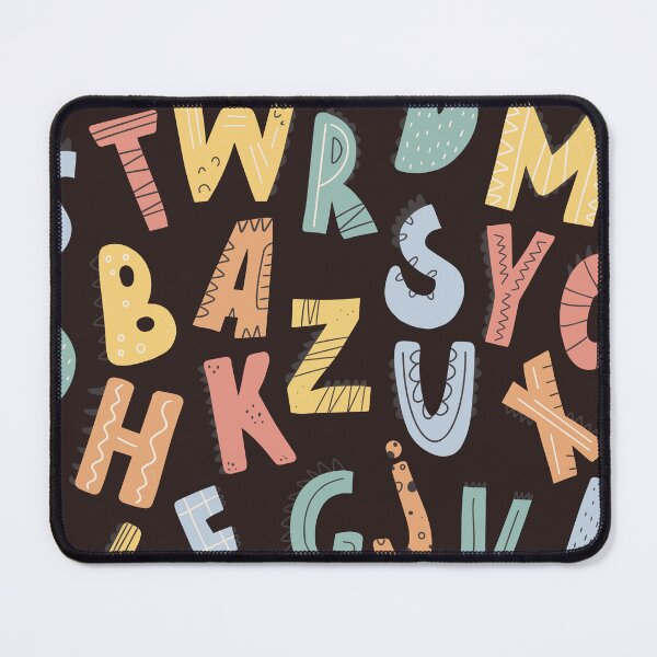 Item preview, Alphabet Seamless Pattern designed and sold by TheCatmeow2000.