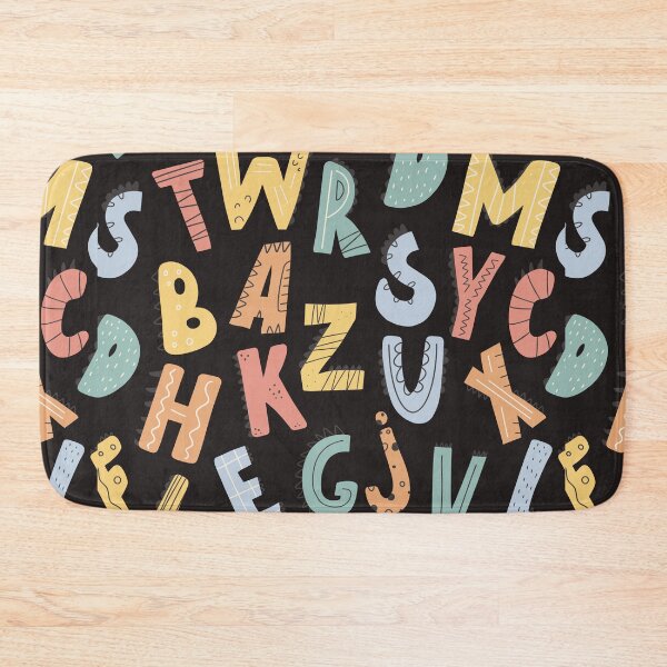 Item preview, Alphabet Seamless Pattern designed and sold by TheCatmeow2000.