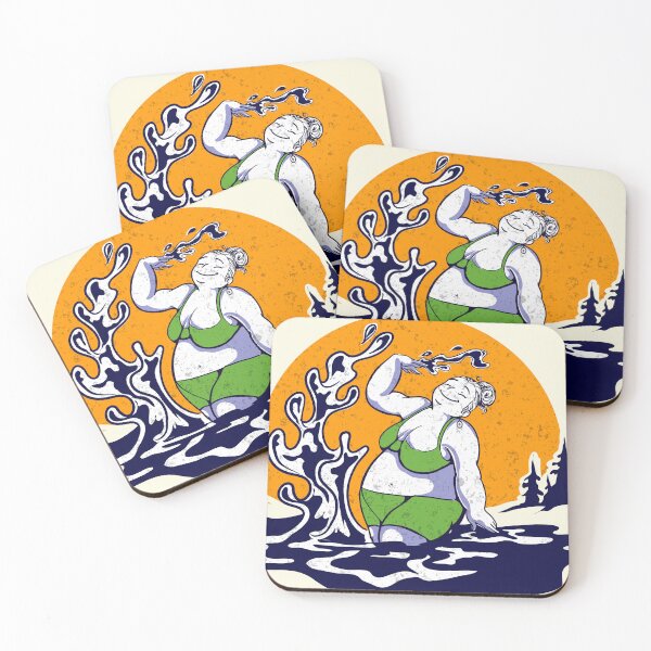 Item preview, Plus size bathing lady  designed and sold by AdyKurniawan.