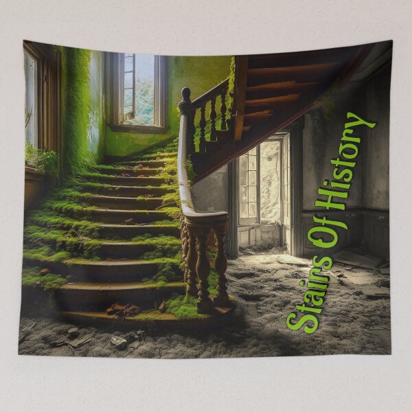 Item preview, Stairs Of History - Liminal Concept Digital Art designed and sold by liminal-concept.