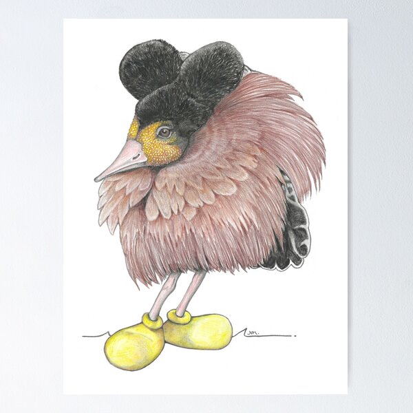 Item preview, Ruff in Mickey Shoes designed and sold by JimsBirds.