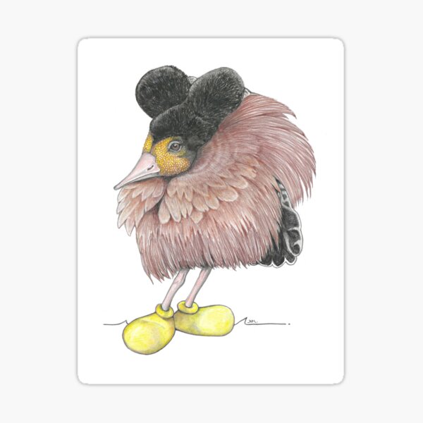 Item preview, Ruff in Mickey Shoes designed and sold by JimsBirds.
