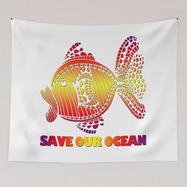 Item preview, Save our ocean designed and sold by likbatonboot.