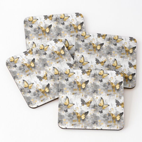 Item preview, Grungy Gold Butterfly designed and sold by ElevatedAcre.