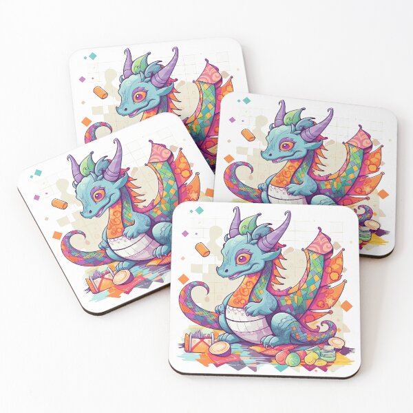 Item preview, Dragon: Thread & Color Artistry for Beautiful Bearded Dragon designed and sold by DooodleGod.