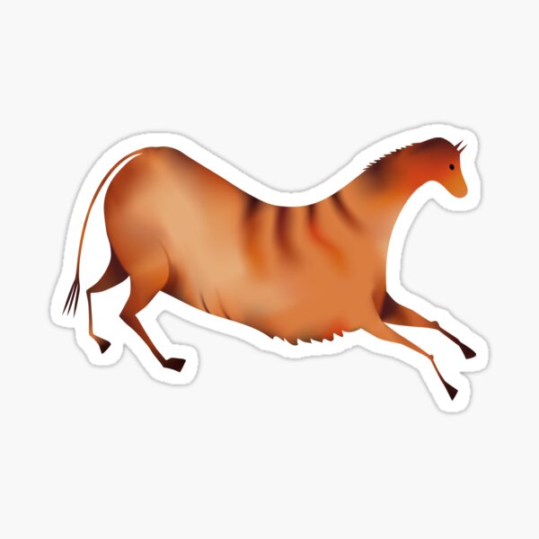 Aperçu de l'œuvre Cheval à la Altamira créée et vendue par siloto.