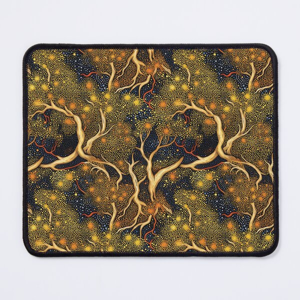 Item preview, Pointilist elder trees designed and sold by Monochrome-Dog.