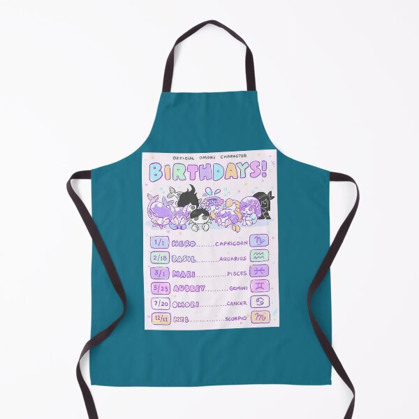 Item preview, omori character birthdays designed and sold by ItsartDesign1.