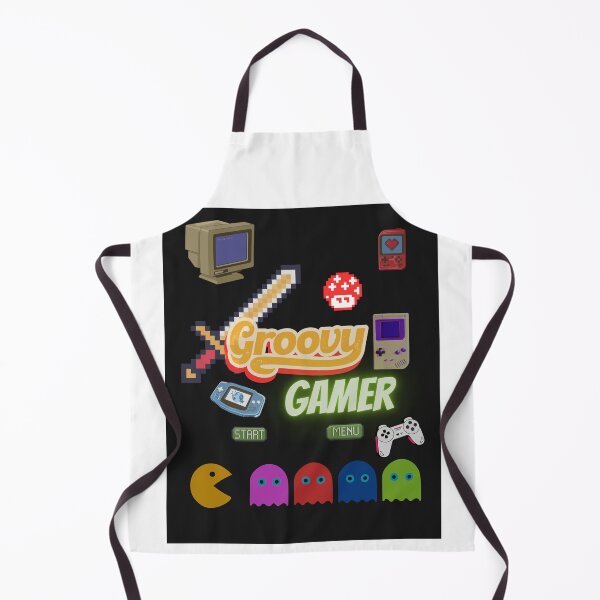 Item preview, Groovy Gamer (retro art work) designed and sold by Steph1TheArtist.