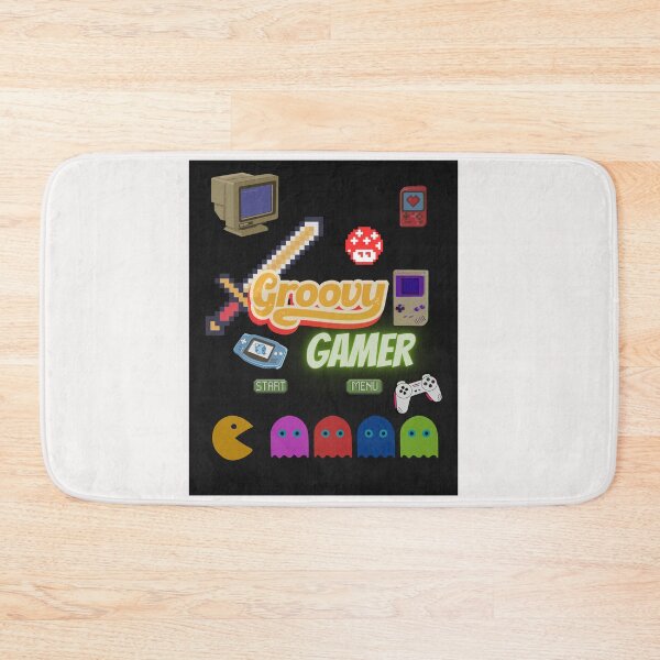 Item preview, Groovy Gamer (retro art work) designed and sold by Steph1TheArtist.