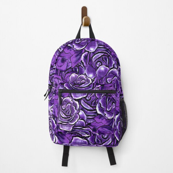 Item preview, Purple Dreamscape: Abstract Floral Illustration designed and sold by Lubellebubble20.