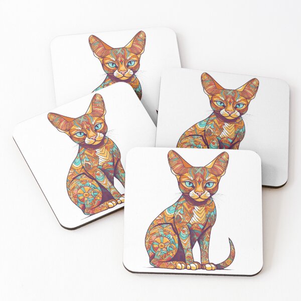Item preview, Abyssinian Agility: AI-Inspired Design for Playful Feline Lovers designed and sold by DooodleGod.