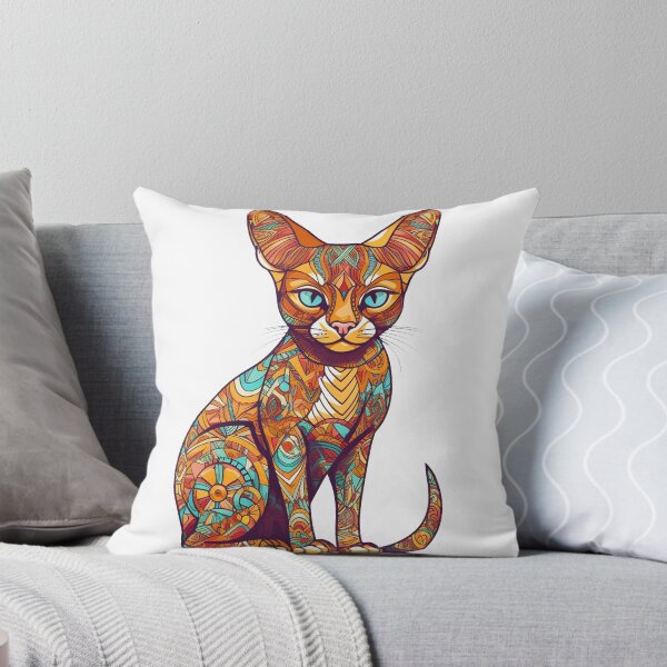 Item preview, Abyssinian Agility: AI-Inspired Design for Playful Feline Lovers designed and sold by DooodleGod.