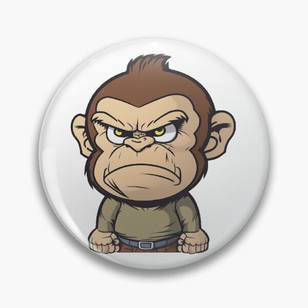 Item preview, Grumpy Monkey designed and sold by BlackMonkey5606.