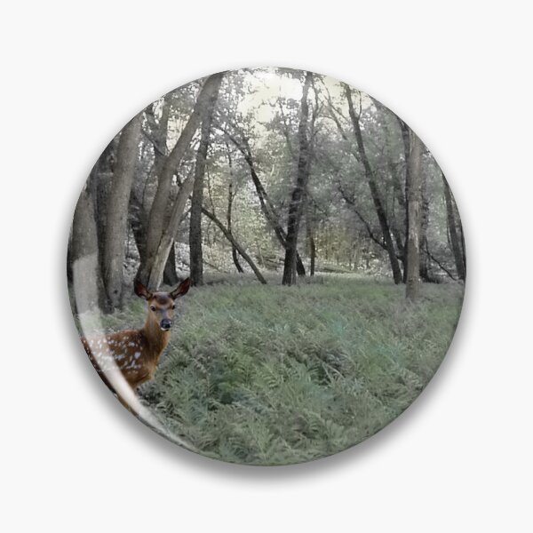 Item preview, Fawn in Floodplain Ferns designed and sold by Wayne King.