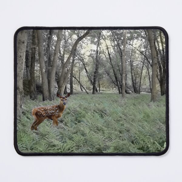 Item preview, Fawn in Floodplain Ferns designed and sold by Wayne King.
