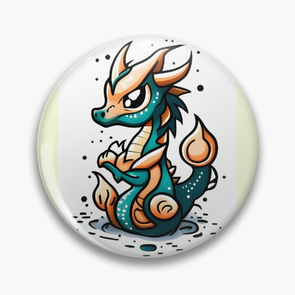 Item preview, Seawing WOF Baby Dragon Kawaii designed and sold by druidwolfart.